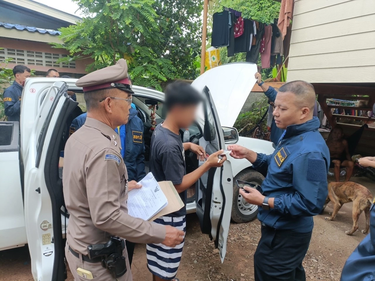 ตร.ไซเบอร์บุกจับ 5 หัวโจก เครือข่ายหลอกส่งลิงก์ ลวงติดตั้งแอปฯดูดเงิน