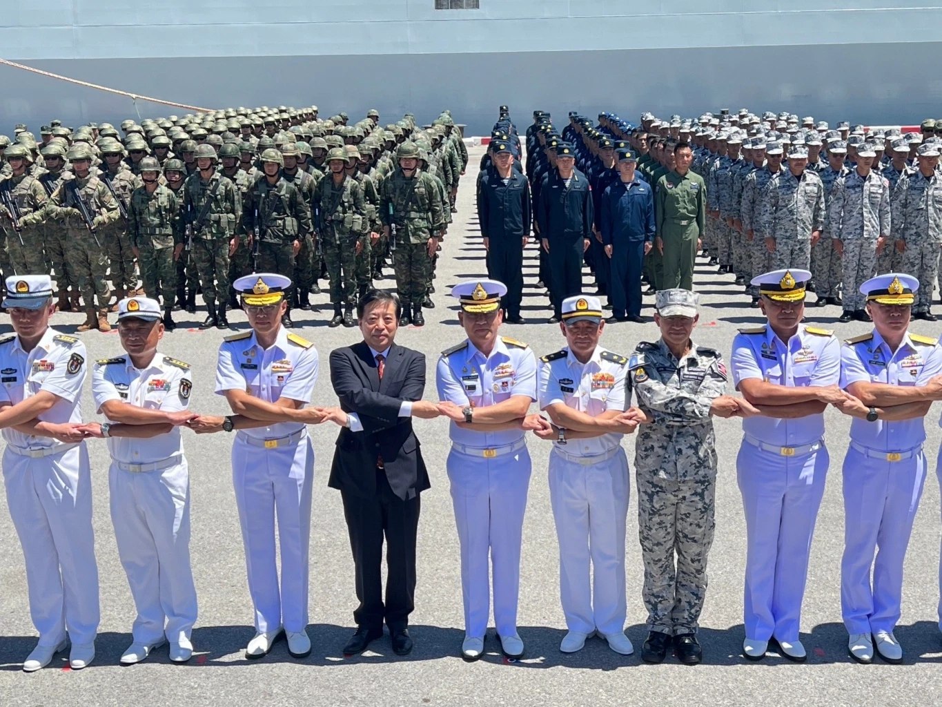 กองทัพเรือไทย-จีน ฝึกผสม BLUE STRIKE 2023 