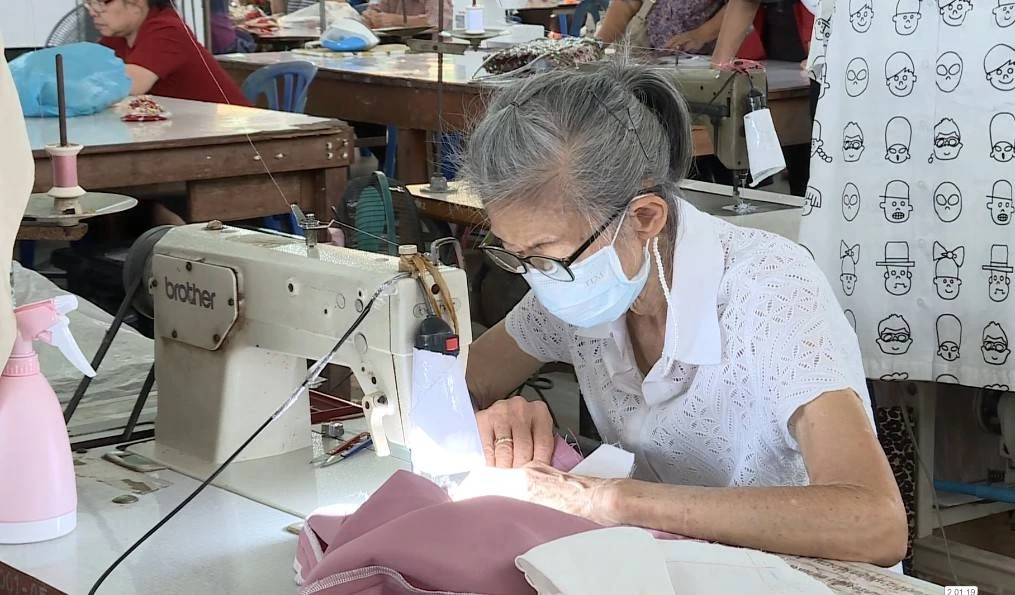 บรรยากาศการเรียนการสอน ภายในศูนย์ฝึกอาชีพสวนลุมพินี เขตปทุมวัน