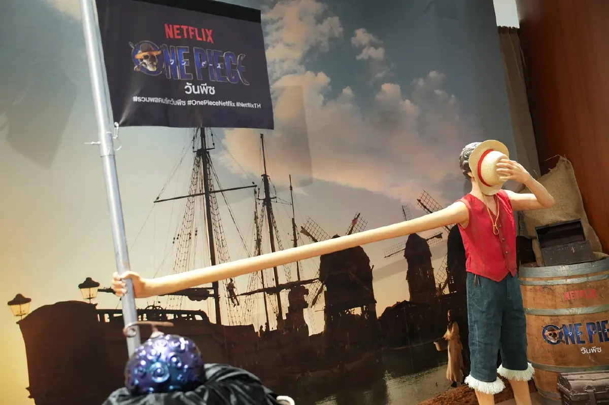 Netflix เอาใจกลุ่มหมวกฟาง  เนรมิตโลก ONE PIECE มาไว้ที่ไทย