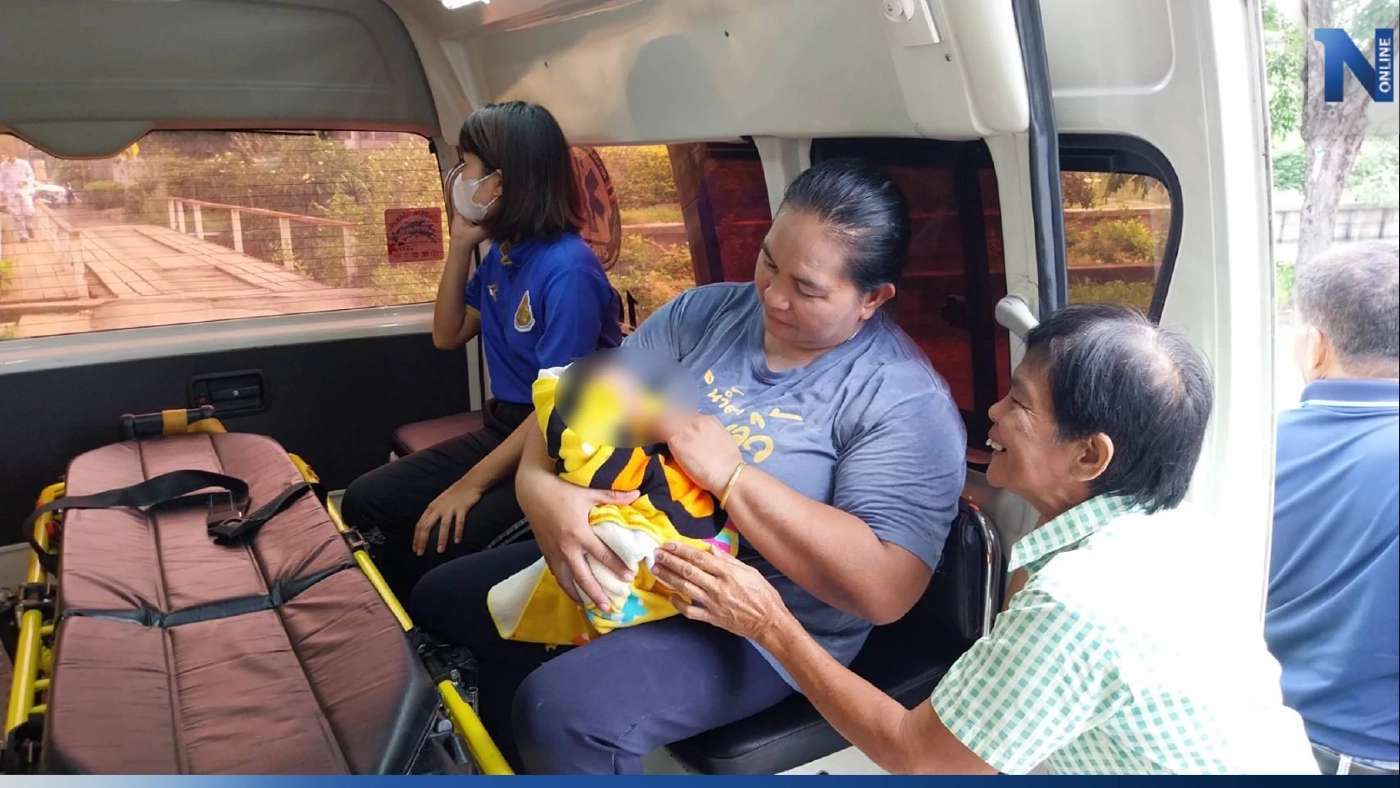 เด็ก ม.1 บอกพบทารกถูกทิ้ง อุ้มไปให้ครูช่วยเหลือ สุดท้ายโอละพ่อ!