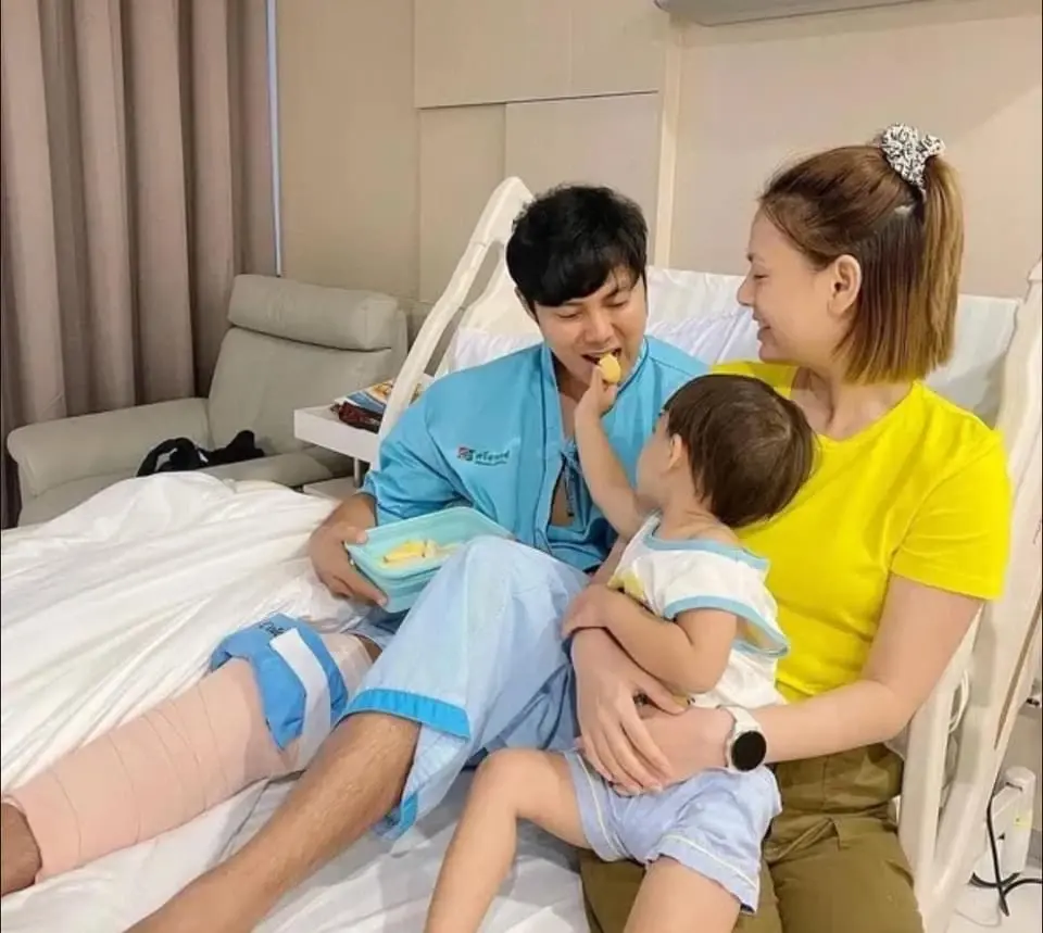 ฟาดเคราะห์ก่อนวันเกิด "แมนการิน" เจ็บหนักต้องแอดมิตนอนโรงพยาบาล