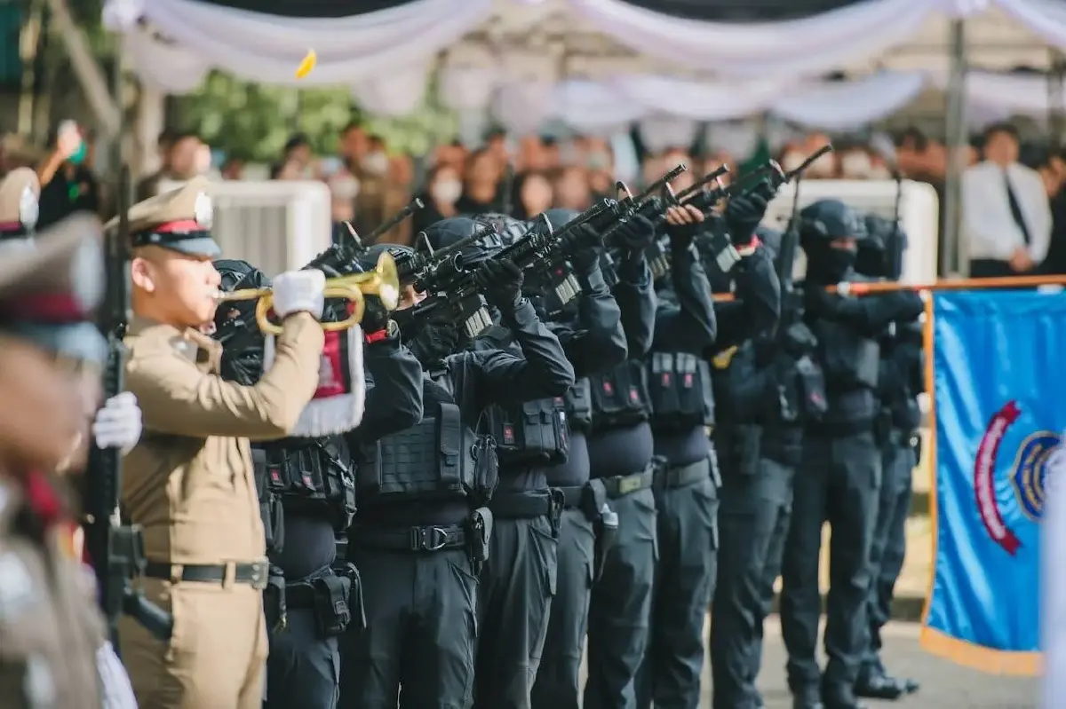 พระราชทานเพลิงศพ "ดาบวีระวัฒน์" สมเกียรติ วีระบุรุษ บช.ปส.