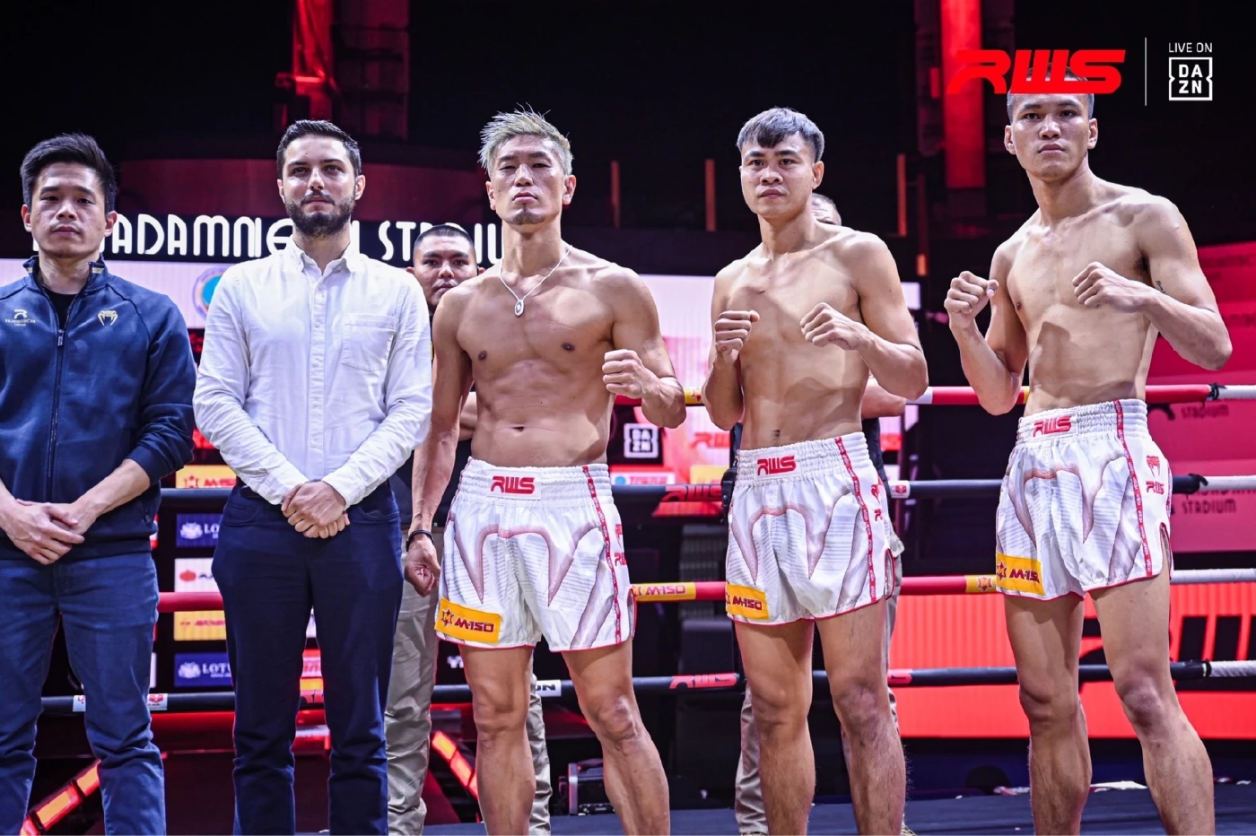 คืนนี้ห้ามพลาด ดูมวยสด บัวขาว ปะทะหนัก คิโดะ ศึก RWS Legend of Rajadamnern