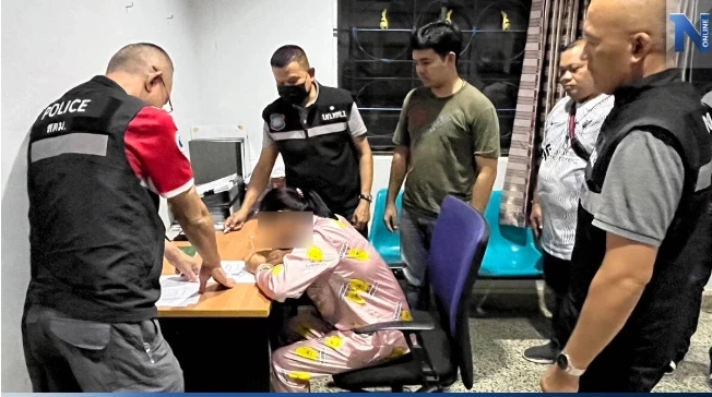 น.ส.สุชาดา ชาบุตรศรี ผู้ต้องหารายที่ 1