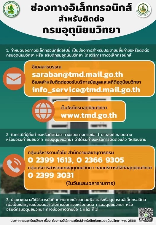 เตือน พรุ่งนี้ คนกรุงเทพฯและปริมณฑล รับมือฝนฟ้าคะนอง ร้อยละ 70 ของพื้นที่