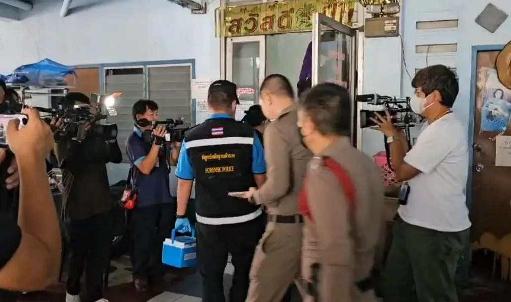 พฐ.เก็บกะละมังที่พบในห้องพักเก่าคู่ผัวเมียโบกปูนลูก ไปตรวจDNA