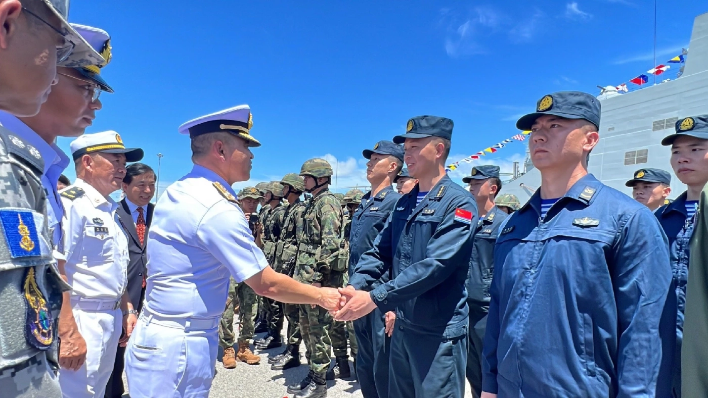 กองทัพเรือไทย-จีน ฝึกผสม BLUE STRIKE 2023 