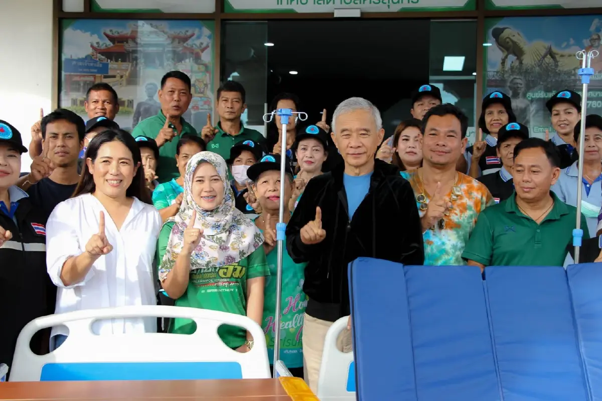สุวัจน์ มอบ เตียงส่งสุข ให้กับผู้ป่วยติดเตียง ต.ศรีสุนทร จ.ภูเก็ต