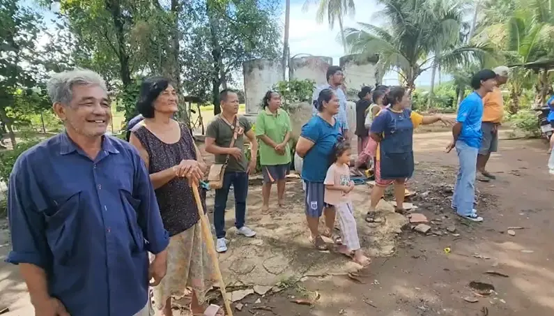 ญาติผู้บาดเจ็บรุมด่าทอผู้ต้องหา