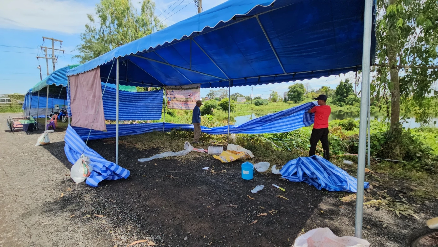 เมืองอุบลฯ เริ่มวิกฤต! ถูกน้ำตีวงล้อม  หลายจุดขึ้นธงแดง