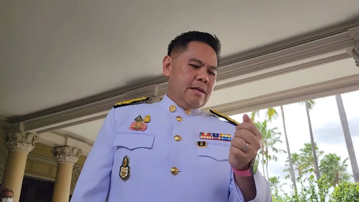 วราวุธ​ ศิลปอาชา​ รัฐมนตรีว่าการกระทรวงพัฒนาสังคมและความมั่นคงของมนุษย์ 
