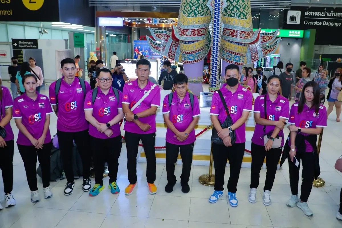 "วอลเลย์บอลสาวไทย" ลัดฟ้าลุยศึก อลป.รอบคัดเลือก