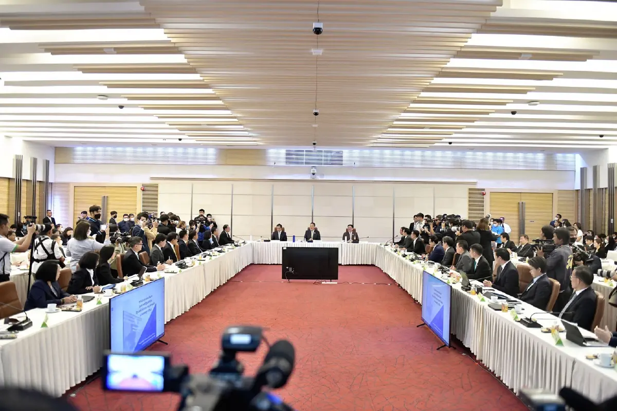 นายกรัฐมนตรี และรมว.คลัง เป็นประธานการประชุมมอบนโยบายแก่ ผู้บริหารกระทรวงการคลัง 14 ก.ย.2566
