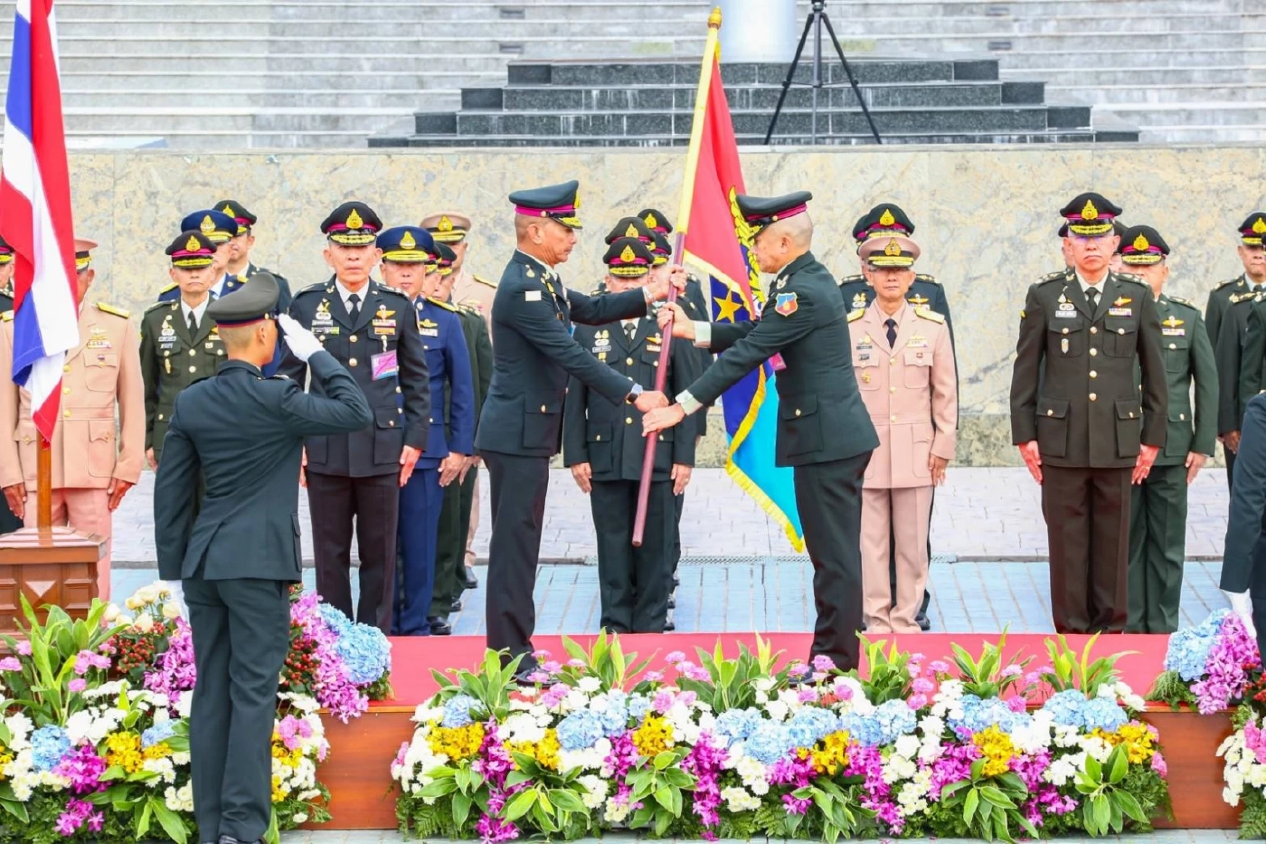 รวมพิธีรับ-ส่งหน้าที่ ของเหล่าทัพต่างๆ เนื่องจากพ้นวาระตำแหน่ง