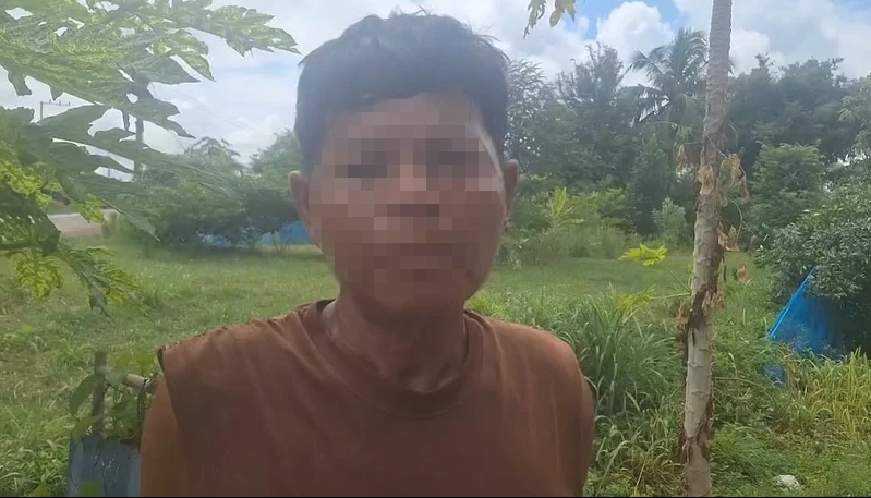 นายจรัญ แก้วชื่อ อายุ 48 ปี ตาของน้องเฟริ์น