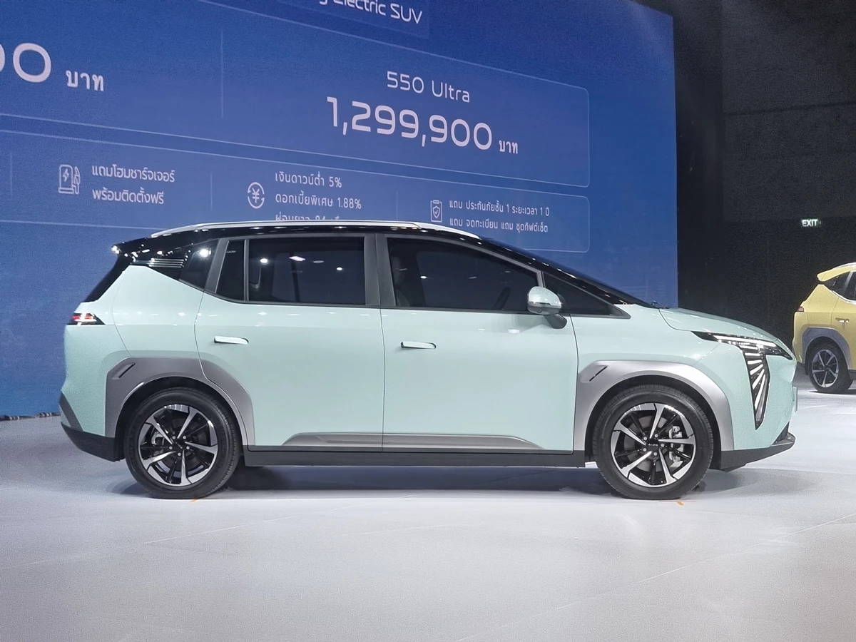 เปิดตัวแล้วรถไฟฟ้าเอสยูวีน้องใหม่ GAC AION Y Plus เริ่ม 1.069 ล้านบาท