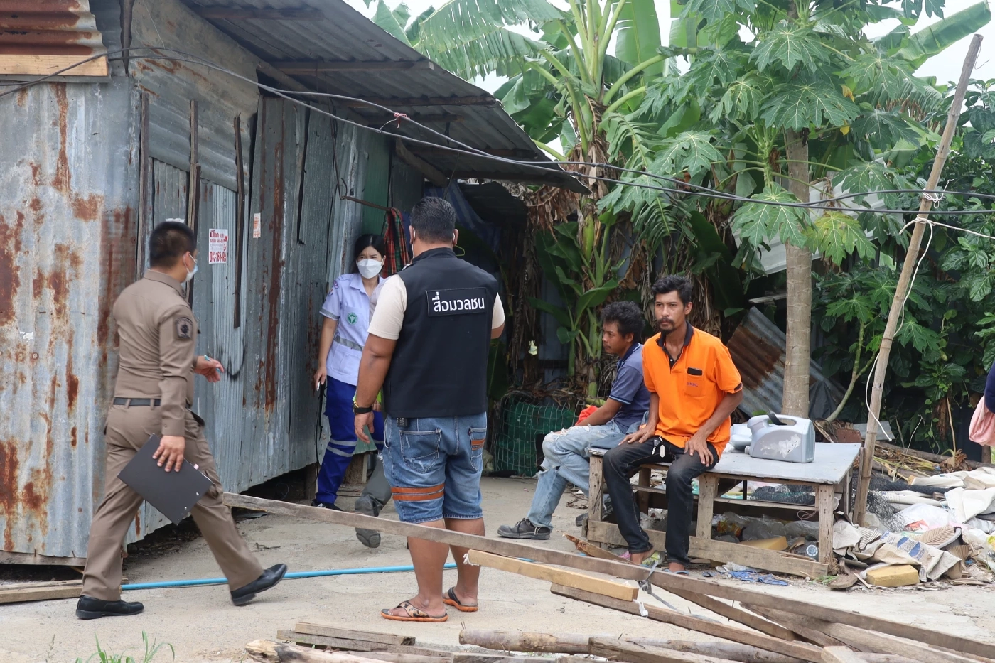 สุดเฮี้ยน! สาวใหญ่น้อยใจผัว ผูกคอดับคาแคมป์คนงาน ที่มีคนผูกคอลาโลกแล้ว 3 ศพ