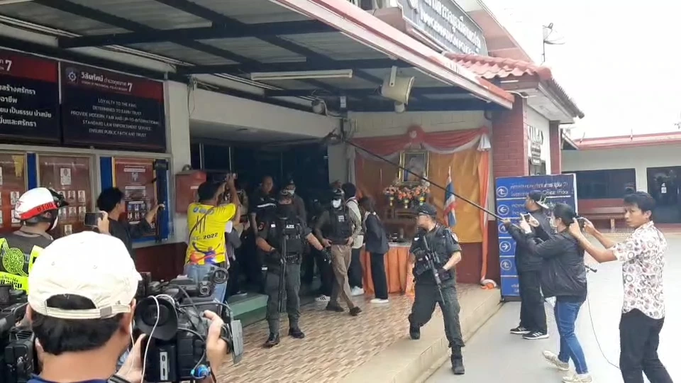 คอมมานโด คุมเข้ม 6 ตำรวจ เอี่ยว"กำนันนก" ปลิดชีพ"สารวัตรแบงก์" ฝากขัง