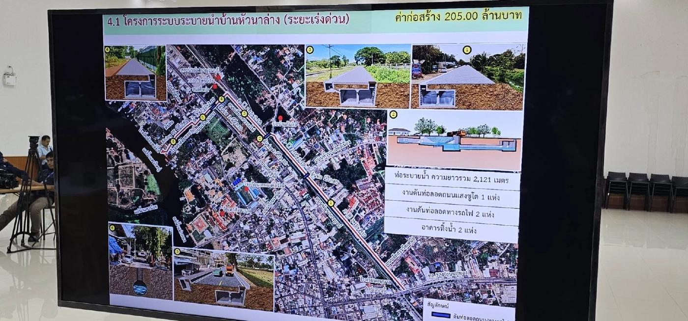 "รมช.คมนาคม" ลงพื้นที่เมืองกาญจน์ เร่งสางปัญหาน้ำท่วม-เส้นทางคมนาคม