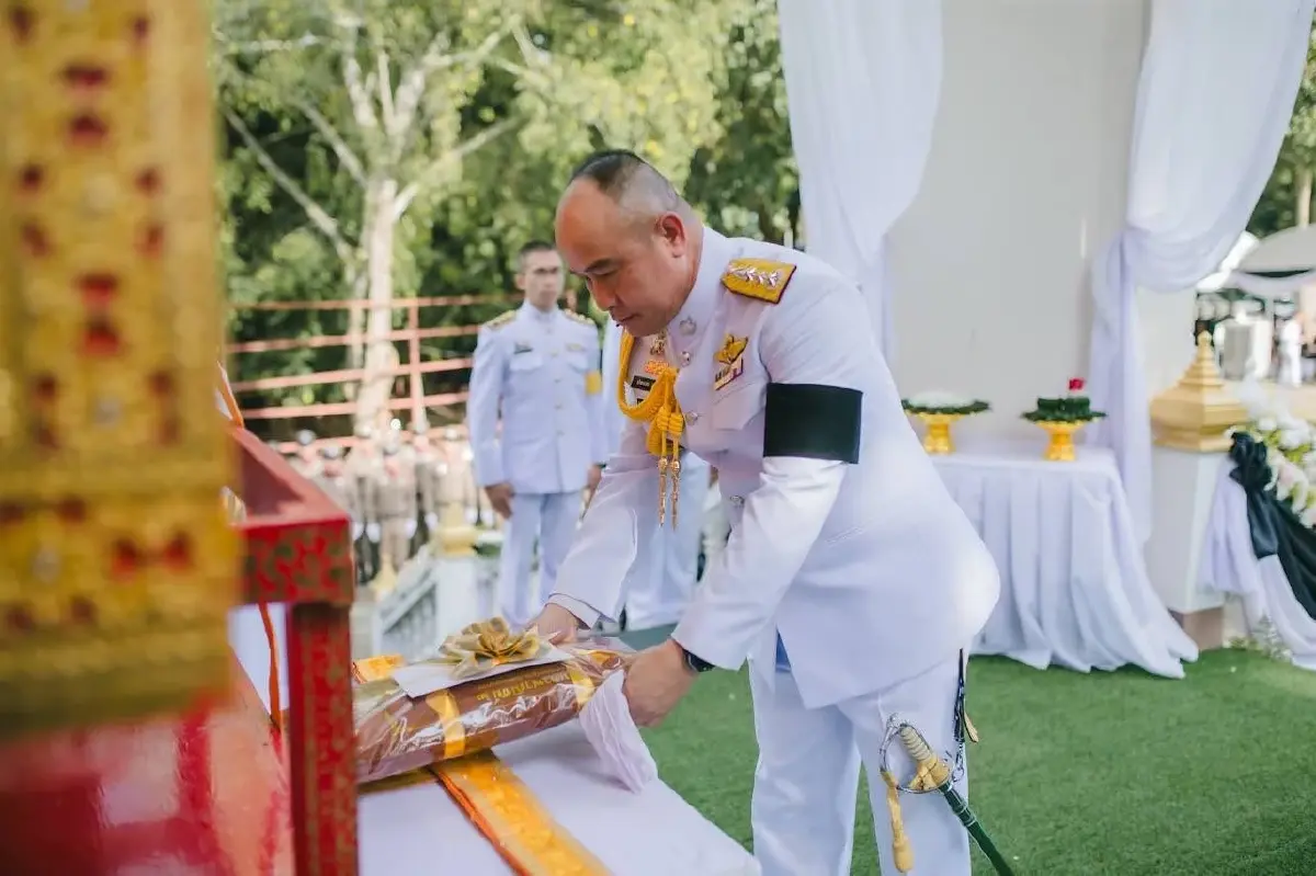 พระราชทานเพลิงศพ "ดาบวีระวัฒน์" สมเกียรติ วีระบุรุษ บช.ปส.