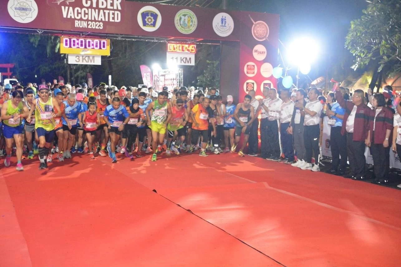 ผบ.ตร. เปิดงาน “CYBER VACCINATED RUN 2023” ภูเก็ตปลอดภัยออนไลน์