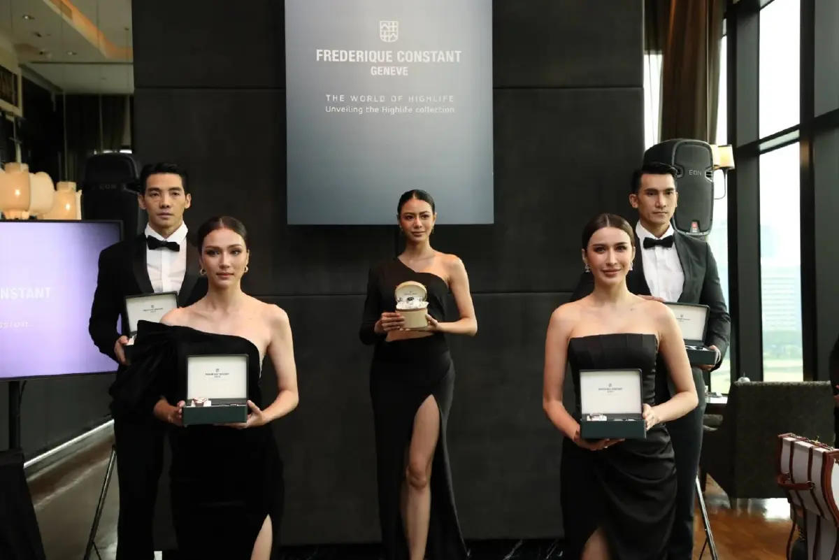 เปิด 5 รุ่นเด่นนาฬิกาหรู Frederique Constant  คอลเลคชั่น Highlife