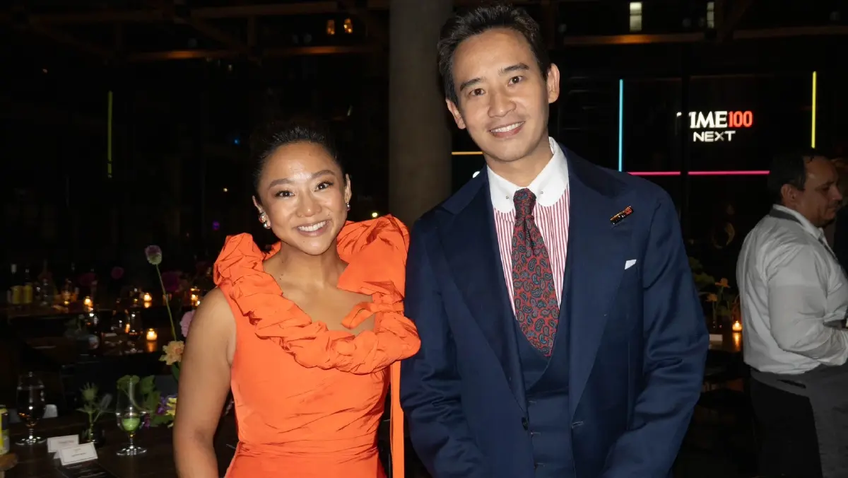 "พิธา" บุกนครนิวยอร์กร่วมงาน TIME 100 Next โวก้าวไกลชนะเลือกตั้งถล่มทลาย
