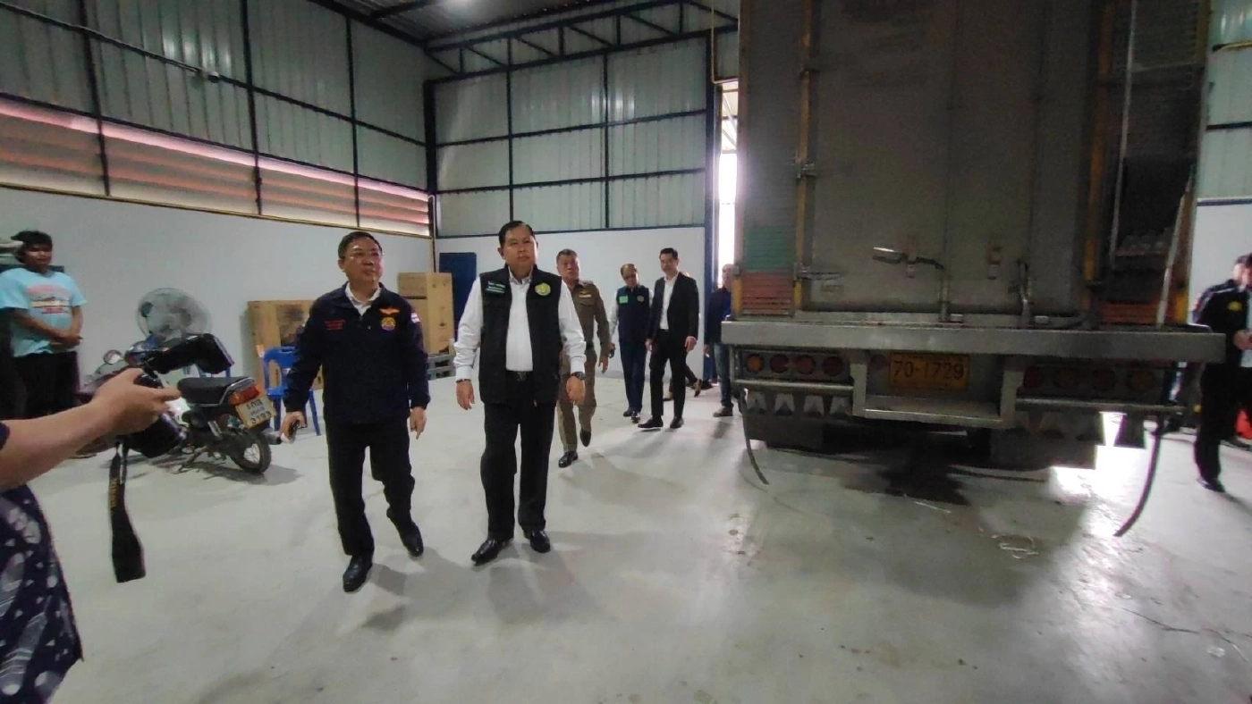 จับเนื้อควายเถื่อน ลักลอบนำเข้าจากอินเดีย 75 ตัน มูลค่า 15 ล้านบาท