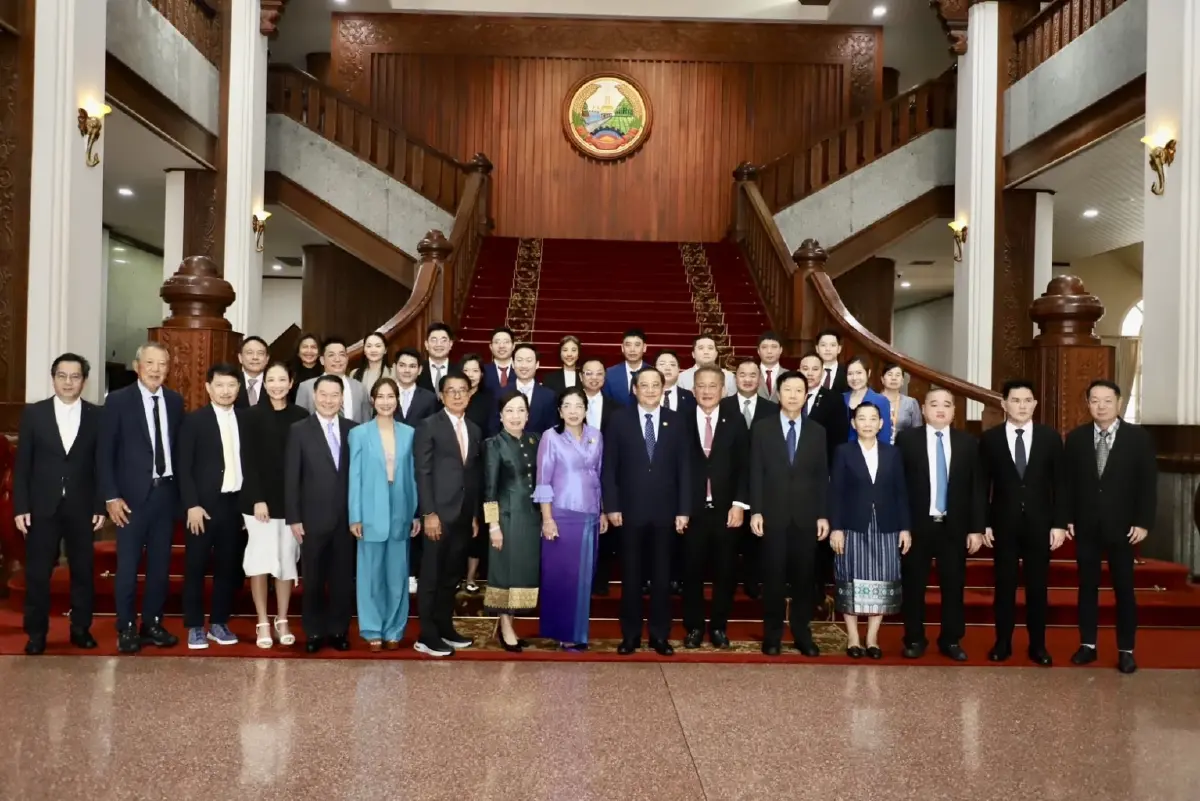"คุณหญิงหน่อย"นำทีมนักธุรกิจไทยคารวะนายกฯสปป.ลาวเชื่อมสัมพันธ์ 2 ชาติ