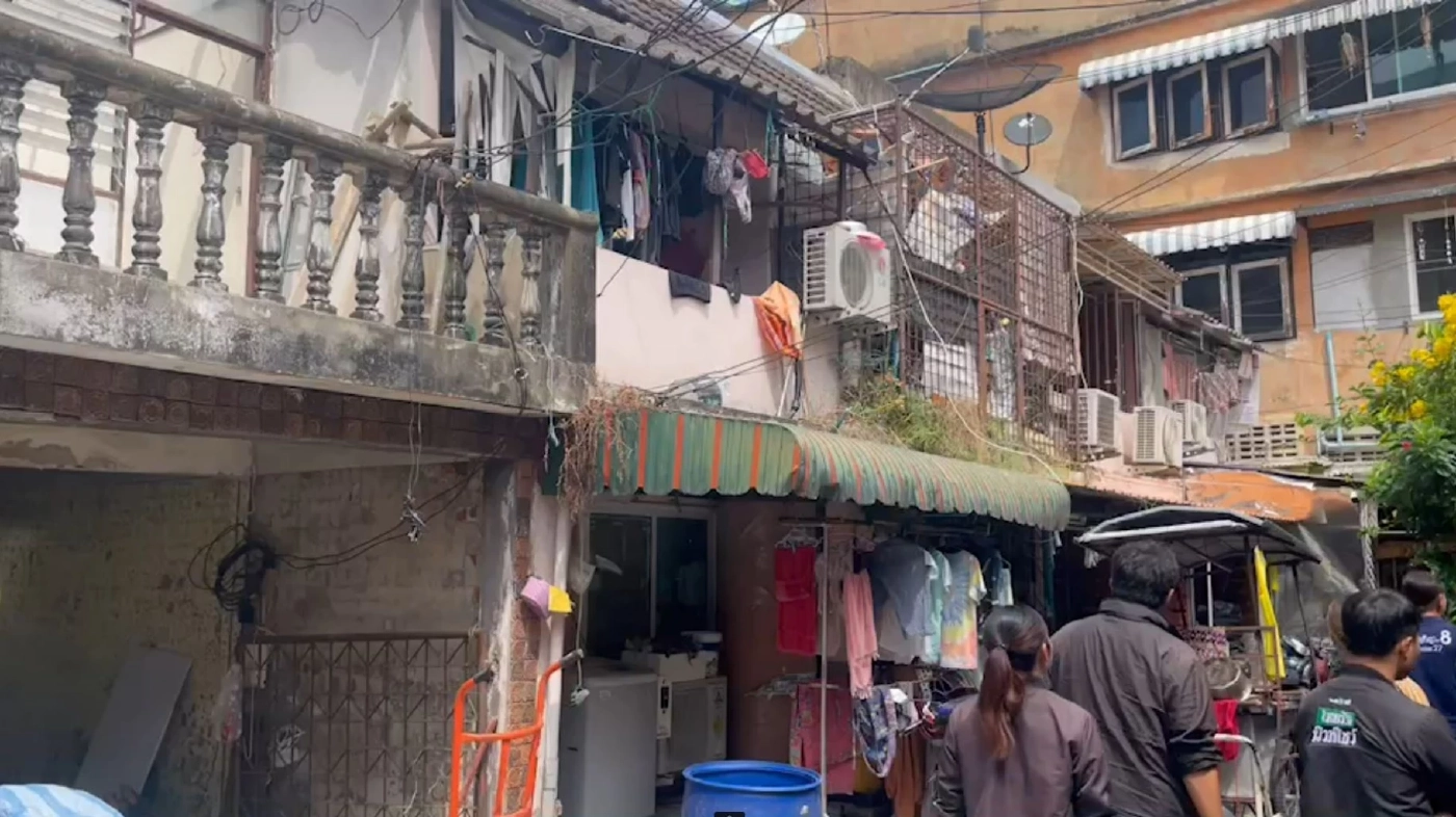 เพื่อนบ้าน รปภ. ยันหญิงอารมณ์รุนแรง-ชอบทำร้ายสามี