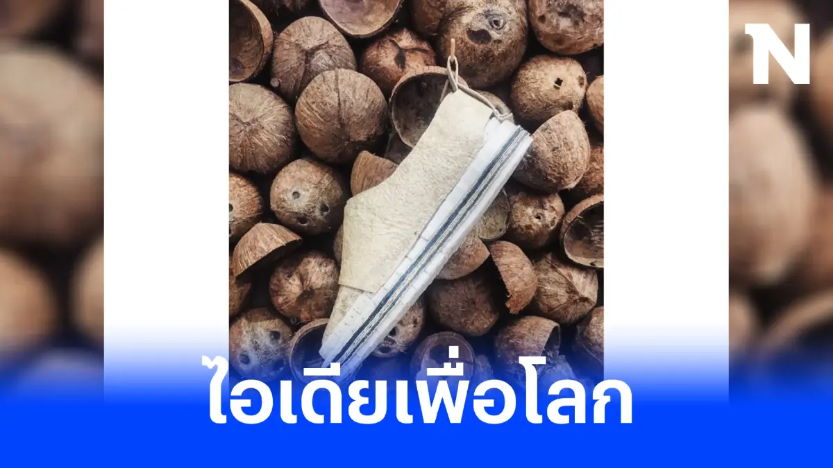 อินเดียสุดล้ำ เปลี่ยนน้ำมะพร้าวให้กลายเป็นหนังเทียม รักษ์โลก พร้อมลดมลพิษ