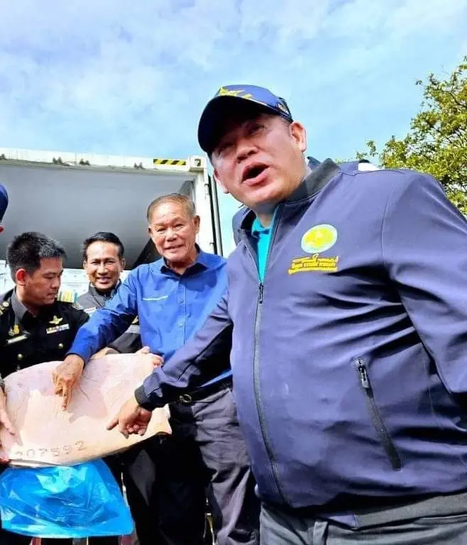 ร.อ.ธรรมนัส เปิดปฏิบัติกราดล้างหมูเถื่อน