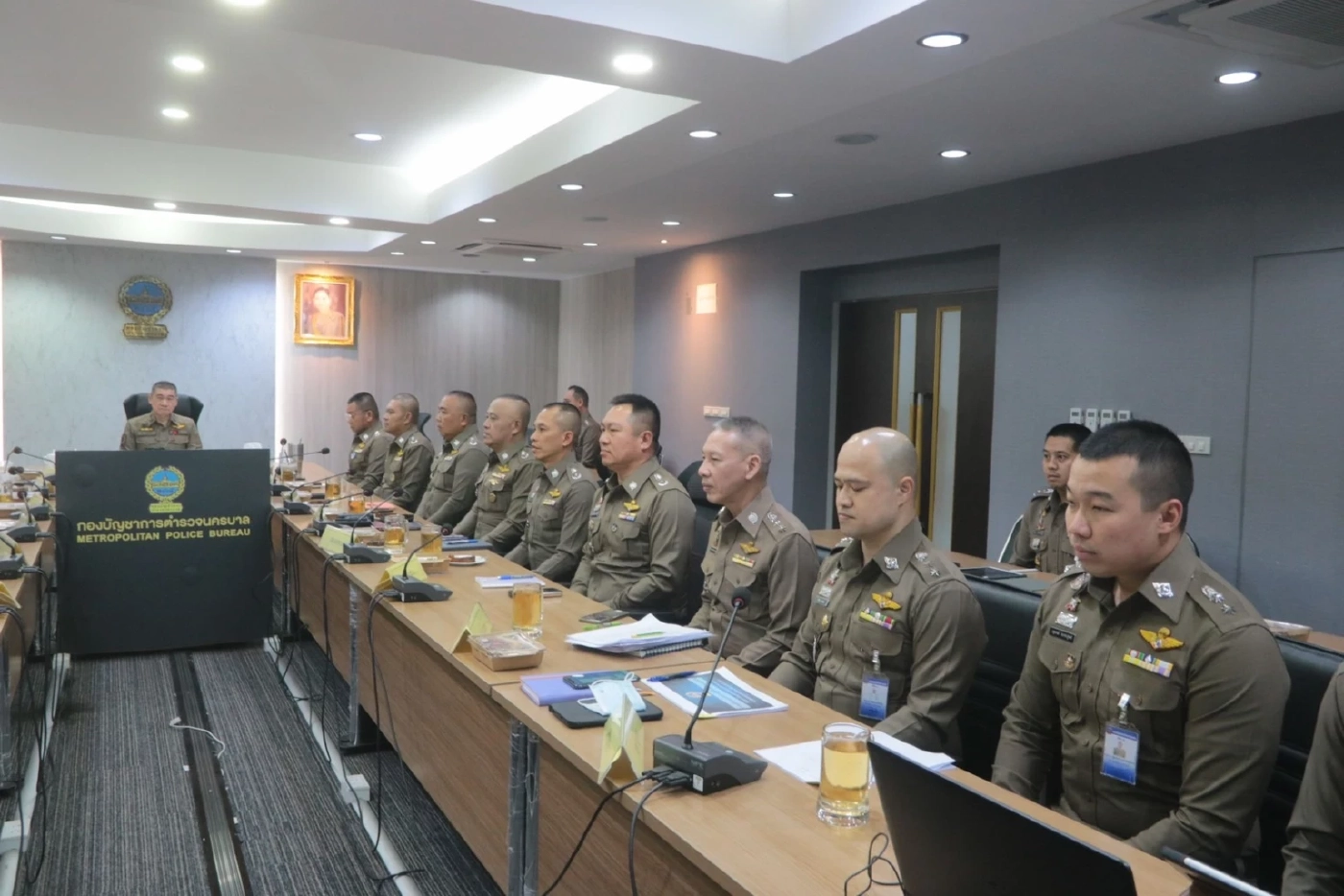 "พล.ต.ท.ธิติ" ประชุมนครบาล มอบหมายงาน 12 รอง ผบช.น.