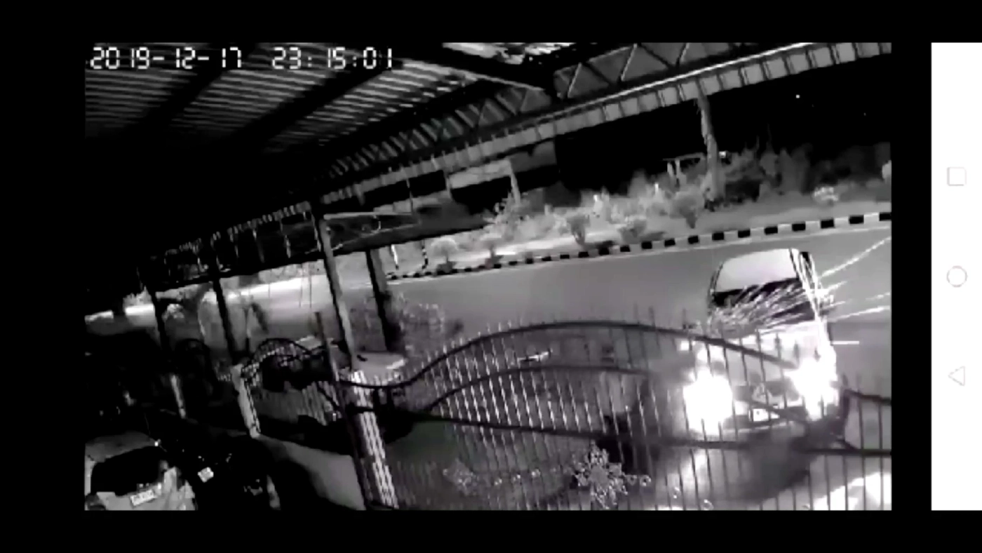 ภาพวงจรปิดยิงเจ้าของอู่