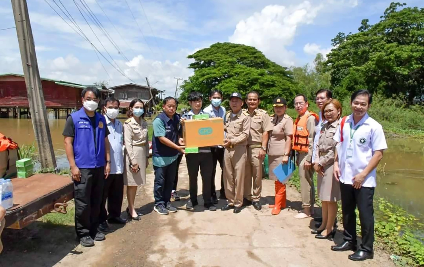 "แม่น้ำยม" เอ่อล้นตลิ่ง ท่วมบ้านเรือนพื้นที่ลุ่มต่ำ 134 หลังคาเรือน