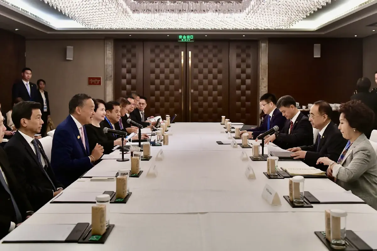  Mr. Yongcai Sun, Chairman and Executive Director, CRRC Group เข้าเยี่ยมคารวะ นายเศรษฐา