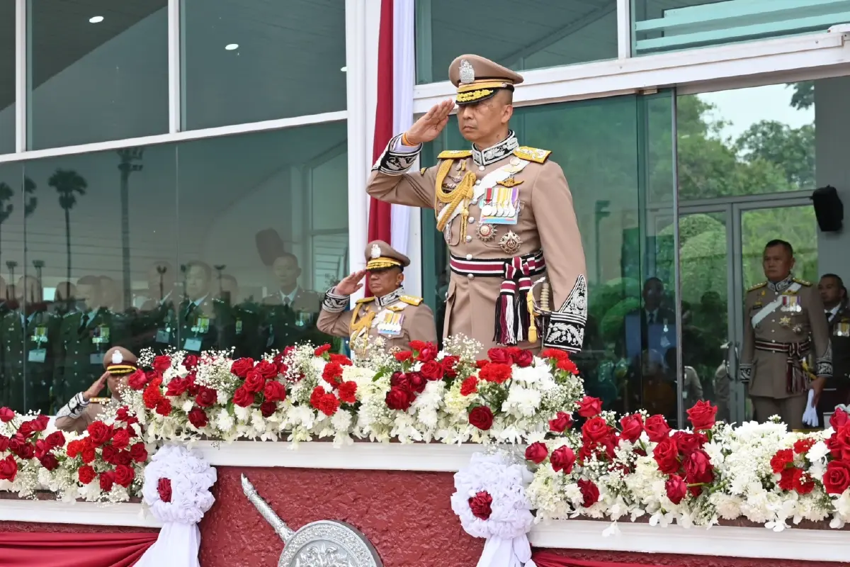 พิธีสดุดี ปฏิญาณและสวนสนาม เนื่องใน “วันตำรวจ”