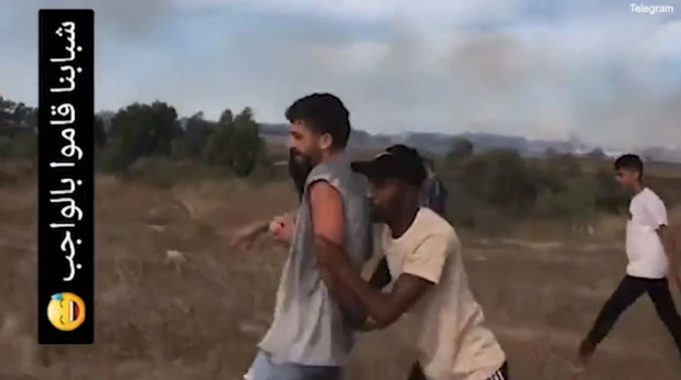 เผยภาพขณะนักศึกษาอิสราเอลถูกลักพาตัว