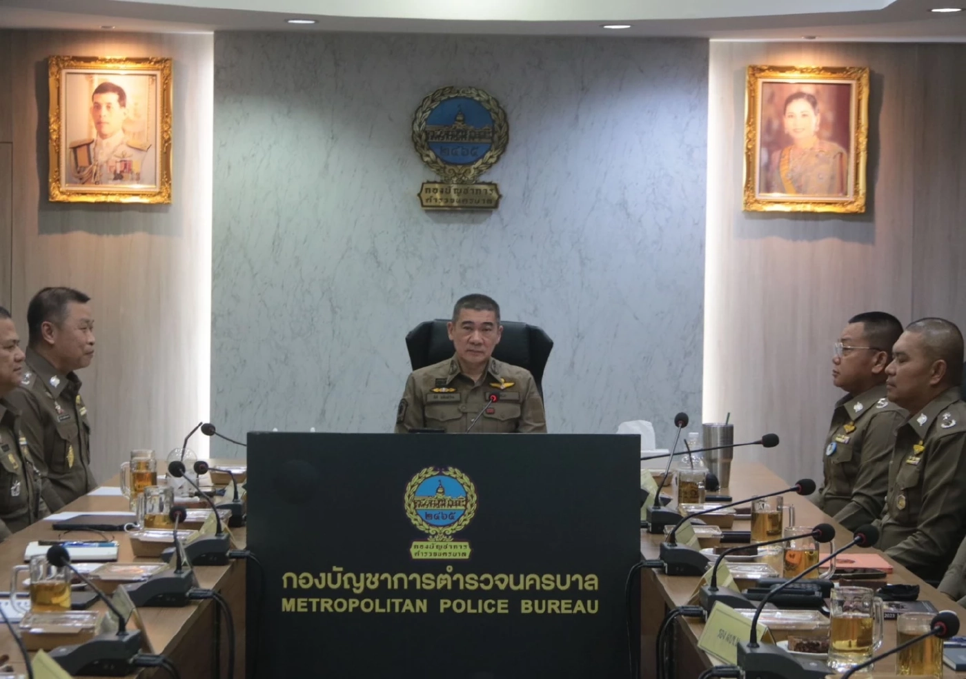 "พล.ต.ท.ธิติ" ประชุมนครบาล มอบหมายงาน 12 รอง ผบช.น.