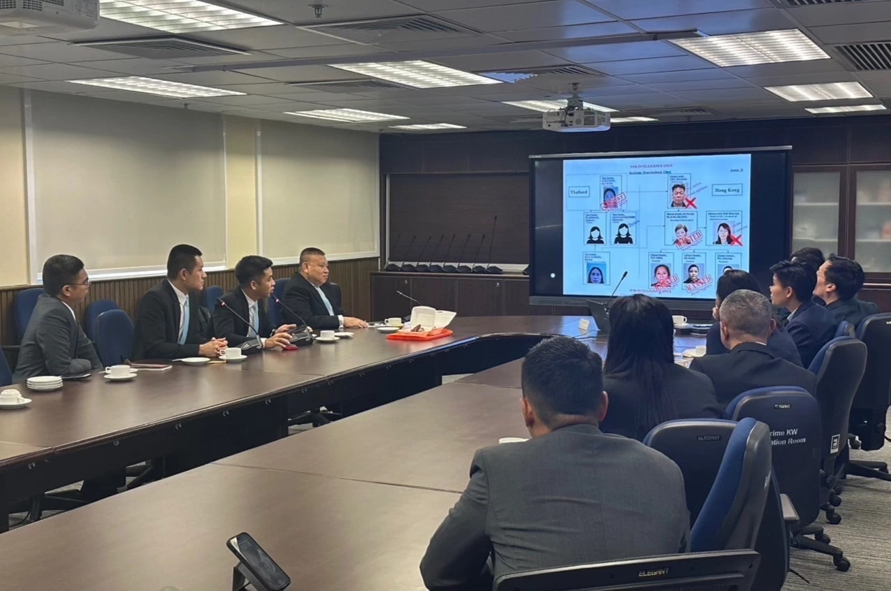 ตำรวจไทย-ฮ่องกง จับมือผนึกกำลัง สางปัญหาค้ามนุษย์ข้ามชาติ