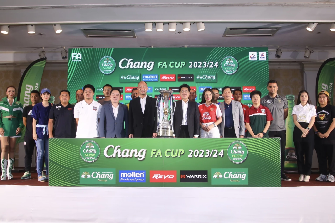 ช้างเอฟเอคัพ เดือด! "บุรีรัมย์" ชน "ท่าเรือ" รอบ 64 ทีม