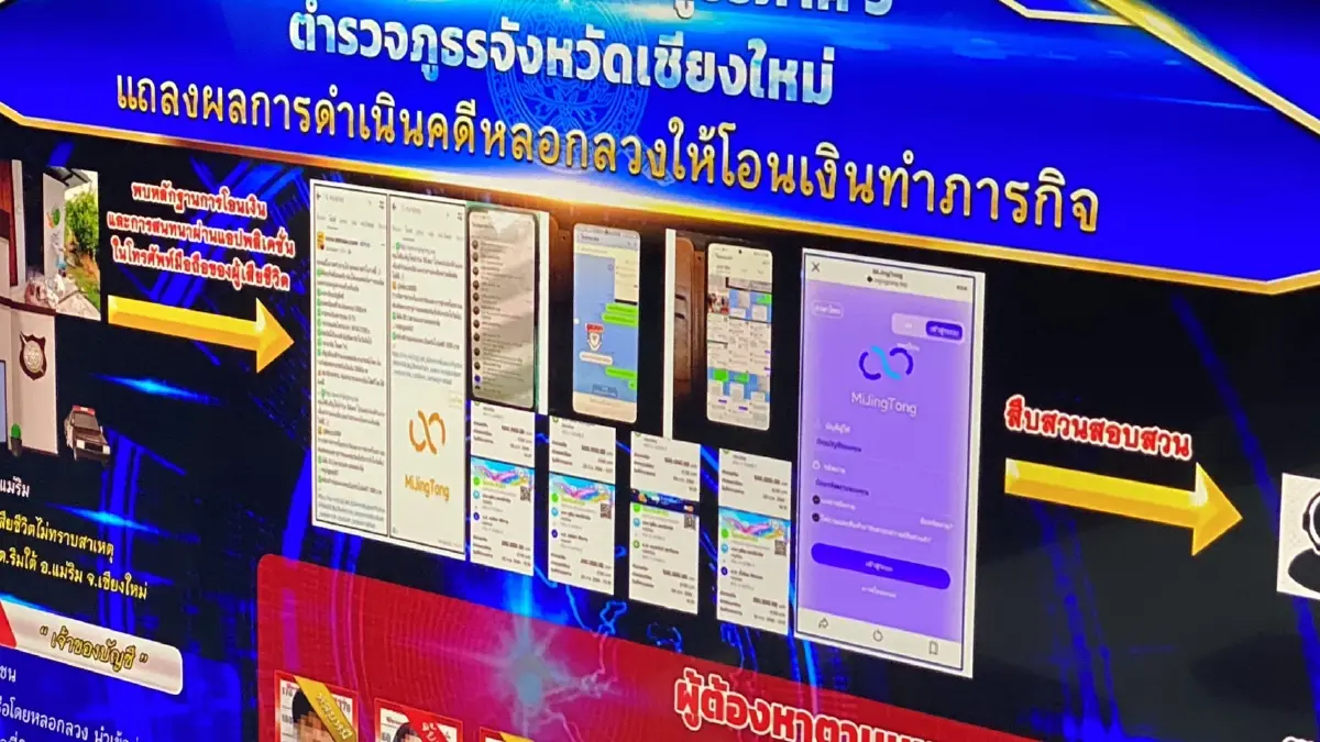 จับบัญชีม้า7รายคดีหญิงเกษียณฆ่าตัวตาย