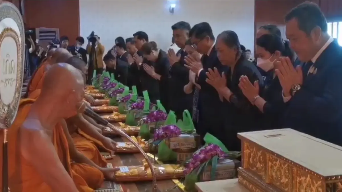 รมว.ยธ.ร่วมงานฌาปนกิจ "ตะวัน" พร้อมมอบเงินเยียวยาเหยื่้อคดีอาชญากรรม