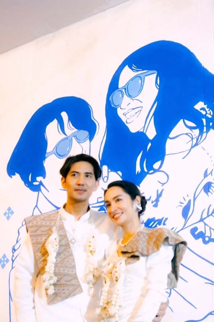 โมเมนต์สุดซึ้ง รัฐ Tattoo Colour ควงแฟนสาววิวาห์หวานขอเป็นสามีที่ดีที่สุด