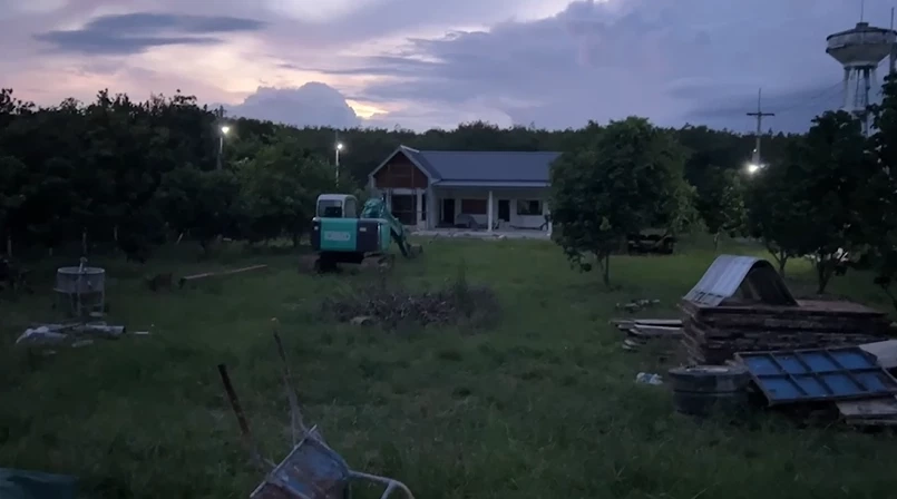 บริษัทรับเหมาต่างถิ่นที่เข้าไปรับในพื้นที่เทศบาลตลุกดู่ อุทัยธานี ที่มาจาก จ.กาญจนบุรี