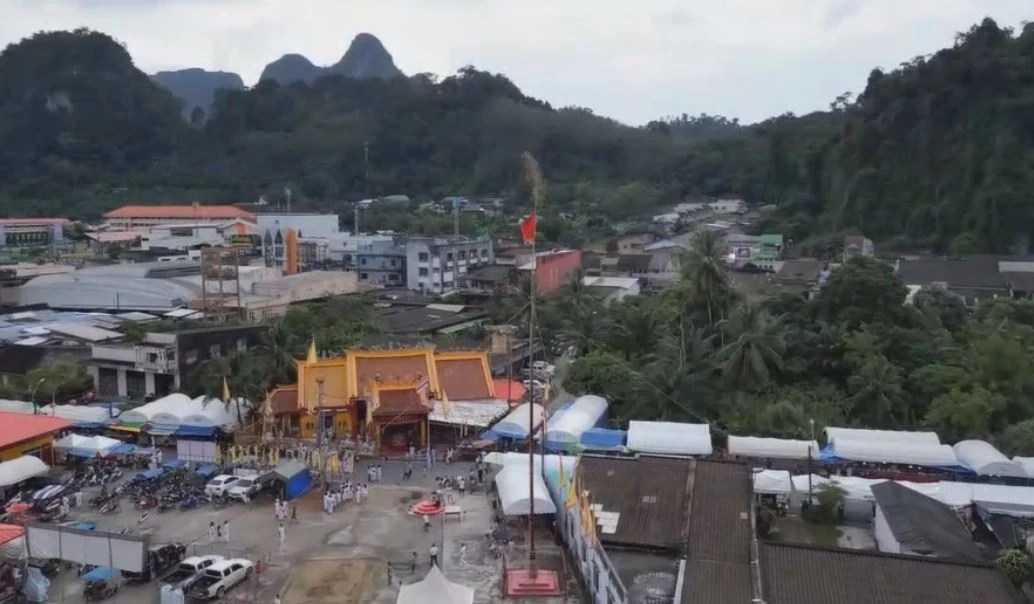 แห่ไหว้ขอพร "ศาลเจ้าแม่ม่าจ้อโป๋" เสริมสิริมงคล ช่วงเทศกาลถือศีลกินผัก