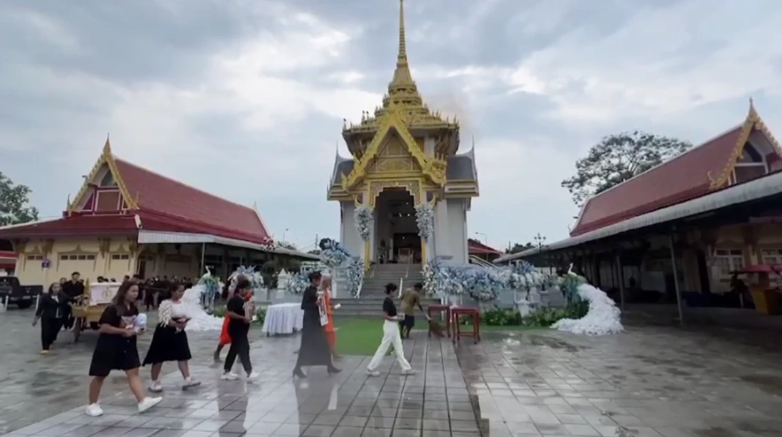 รมว.ยุติธรรม เป็นประธานเผาร่าง "น้องหนุงหนิง" ส่งไปสู่ภพที่ดีคร้ังสุดท้าย