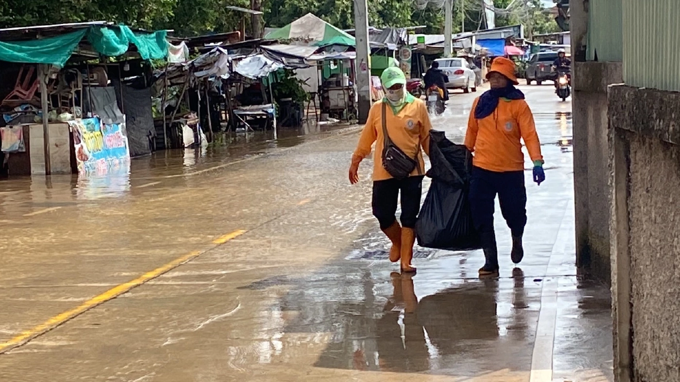น้ำลำตะคองเอ่อท่วมโคราช อำเภอเมืองอำเภอเดียว เดือดร้อนเกือบ 1 พันครัวเรือน