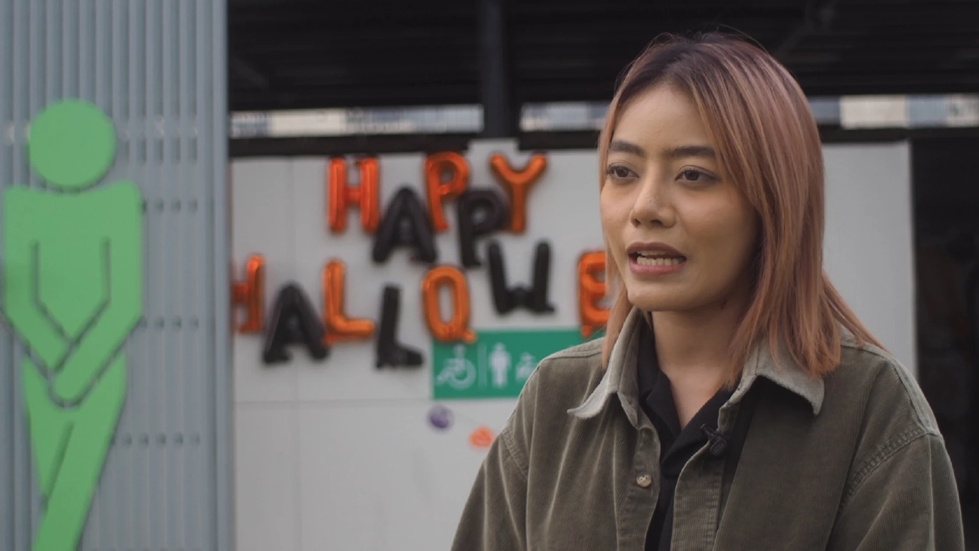 ห้องน้ำสะพรึง! ไอเดียปั๊มน้ำมัน จัดมุมหลอน ชวนขนหัวลุก รับฮาโลวีน